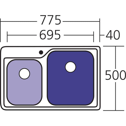 nu-petite-1-3-4-bowl-topmount-sink