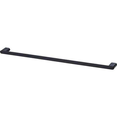 Madrid Matte Black Single Towel Rail 800mm-MA830AC3MB