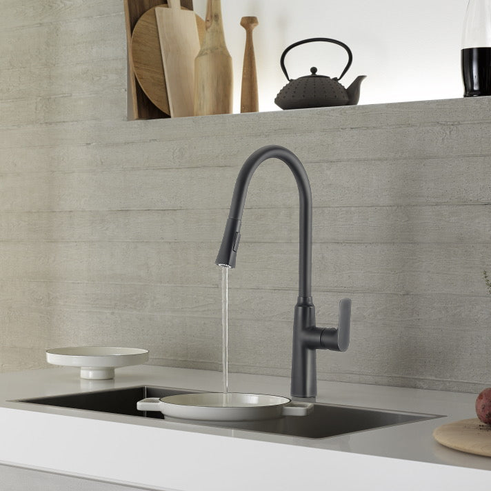 Fonix  - Pullout kitchen Mixer Tap Matte Black