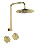 Linkware P6153CP/T9083CP - Loui Gooseneck Shower Set Chrome - 2 Magpies - Kitchen and Bathroom Sink and Tap Suppliers