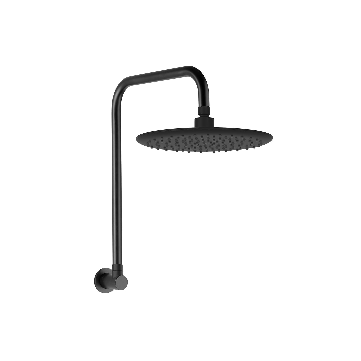 Linkware T7803CP- Gabe Gooseneck Shower Head with Arm - 2 Magpies - Kitchen and Bathroom Sink and Tap Suppliers